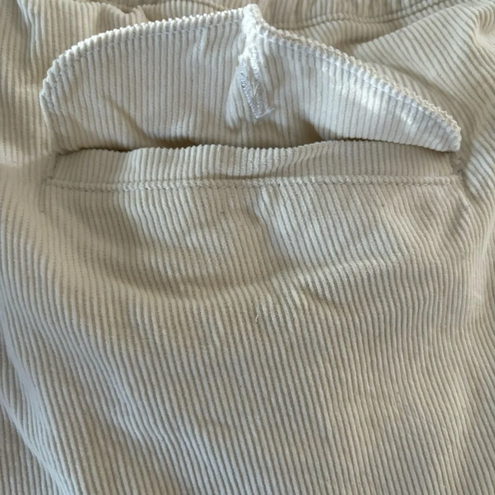 NSF Drawstring Corduroy Cropped Pants Size Small